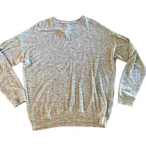 Athleta heather gray longsleeve jersey shirt size XS